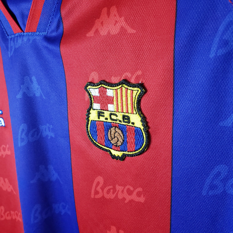 Barcelona 96/97 - Primeiro Uniforme