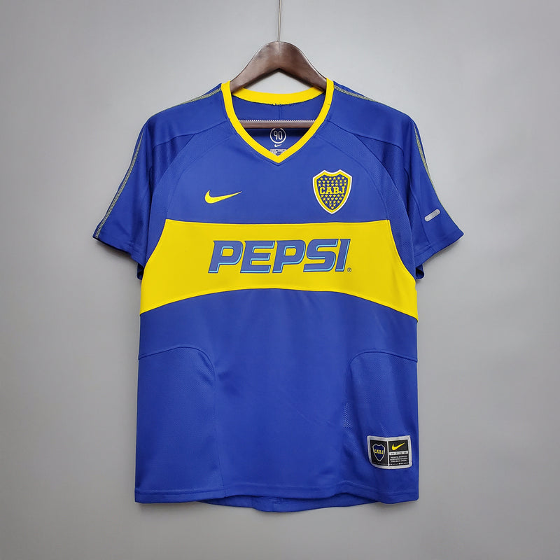 Boca Juniors 03/04 - Primeiro Uniforme