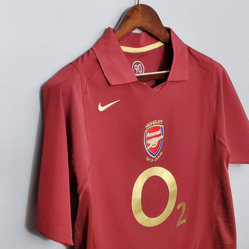 Arsenal 05/06 - Primeiro Uniforme